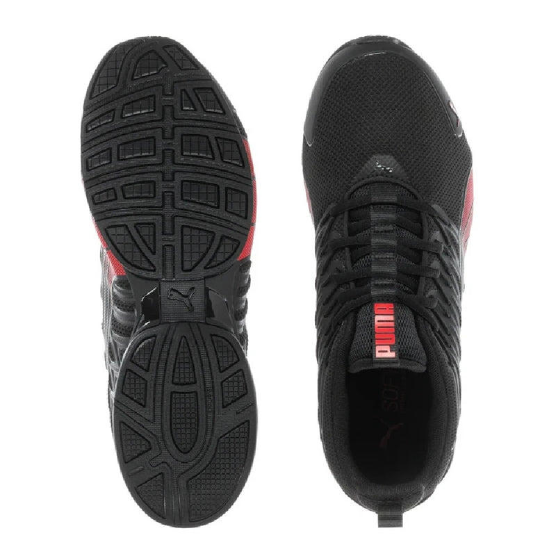 Men's Puma Voltaic Evo Wide Puma Black-For All Time Red (310727 13)