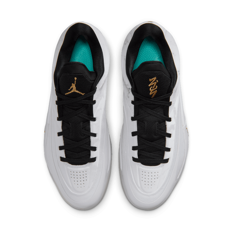 Men's Zion Williamson 4 Basketball Shoe "White Metallic Gold"