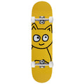 Meow Big Cat Skateboard Complete - Yellow - 8.00"