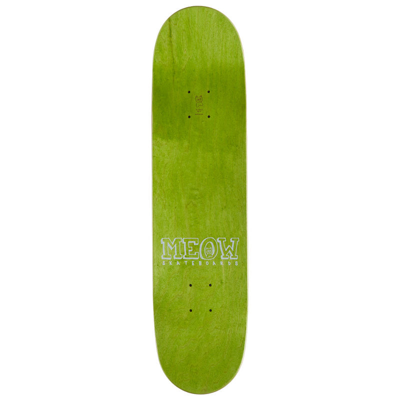 Meow Big Cat Skateboard Complete - Yellow - 8.00"
