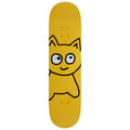 Meow Big Cat Skateboard Deck - Yellow - 8.00"