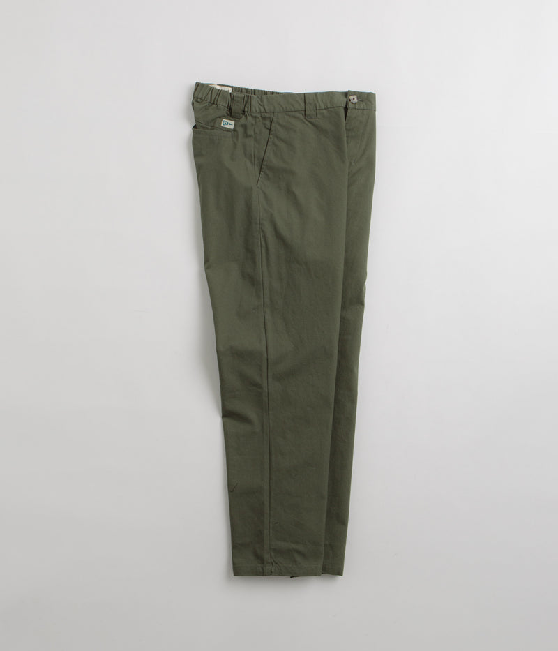 Mollusk Boat Pants in Dark Moss
