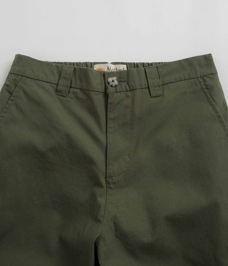 Mollusk Boat Pants in Dark Moss