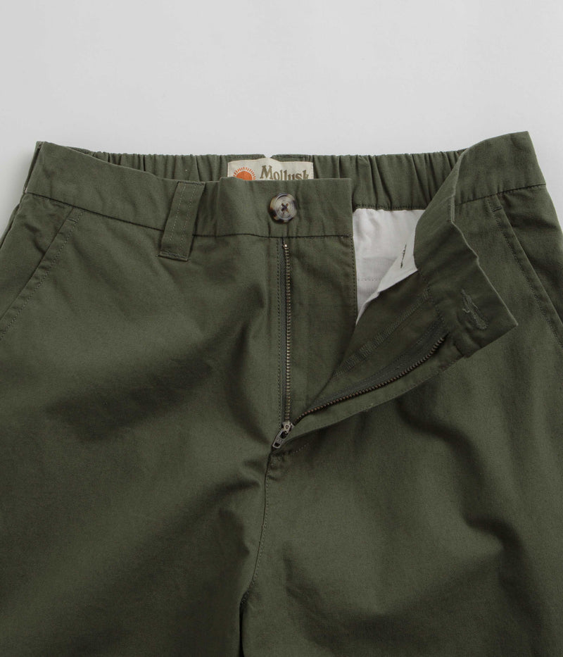 Mollusk Boat Pants in Dark Moss
