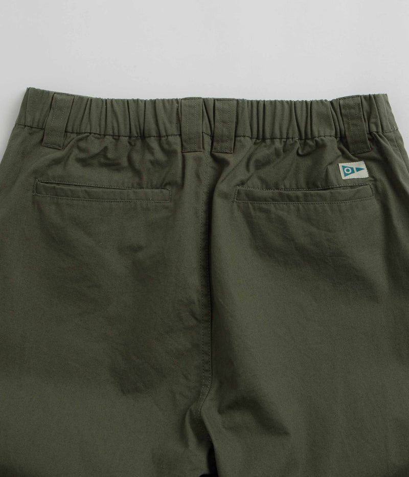 Mollusk Boat Pants in Dark Moss