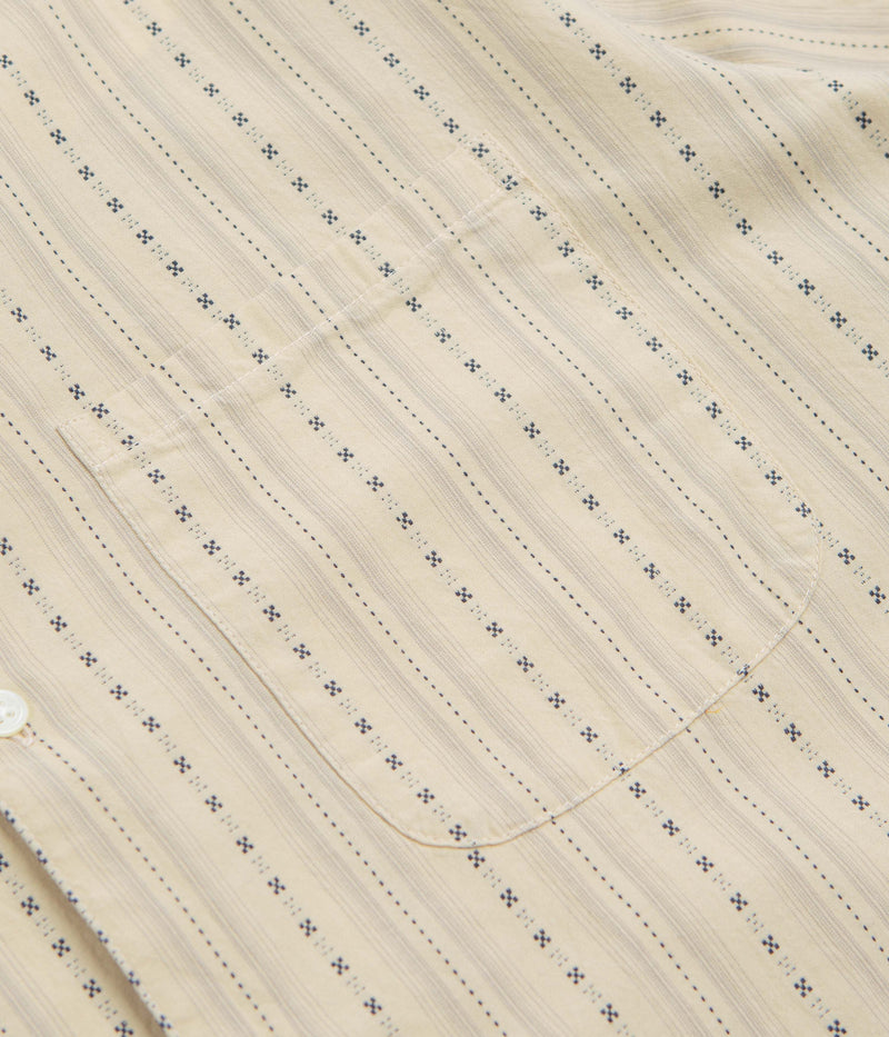 Mollusk Cosmo Shirt in Natural Dobby