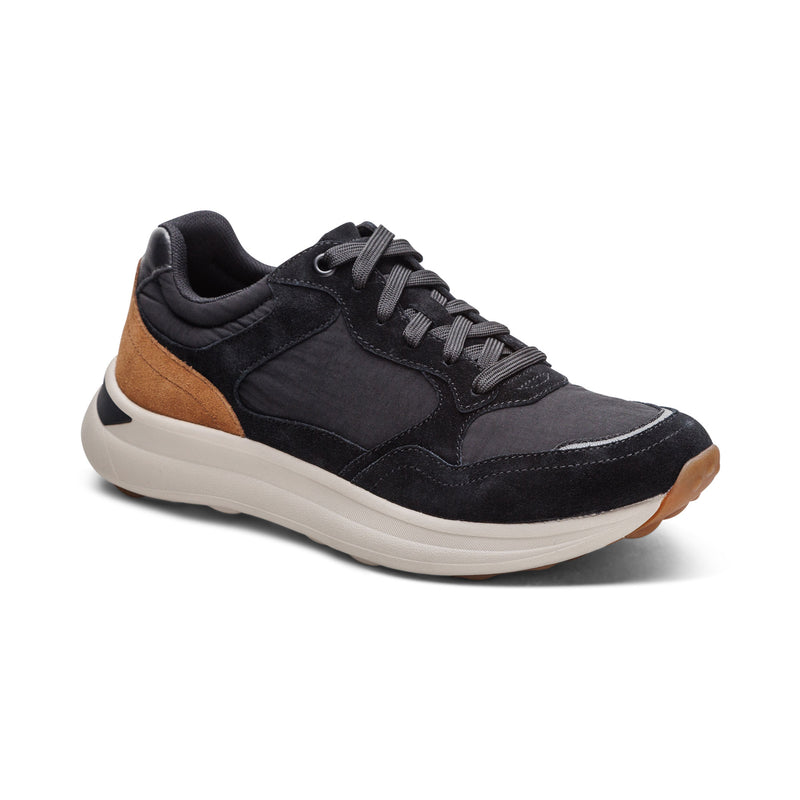 Molly Lace Up Sneakers #color_black