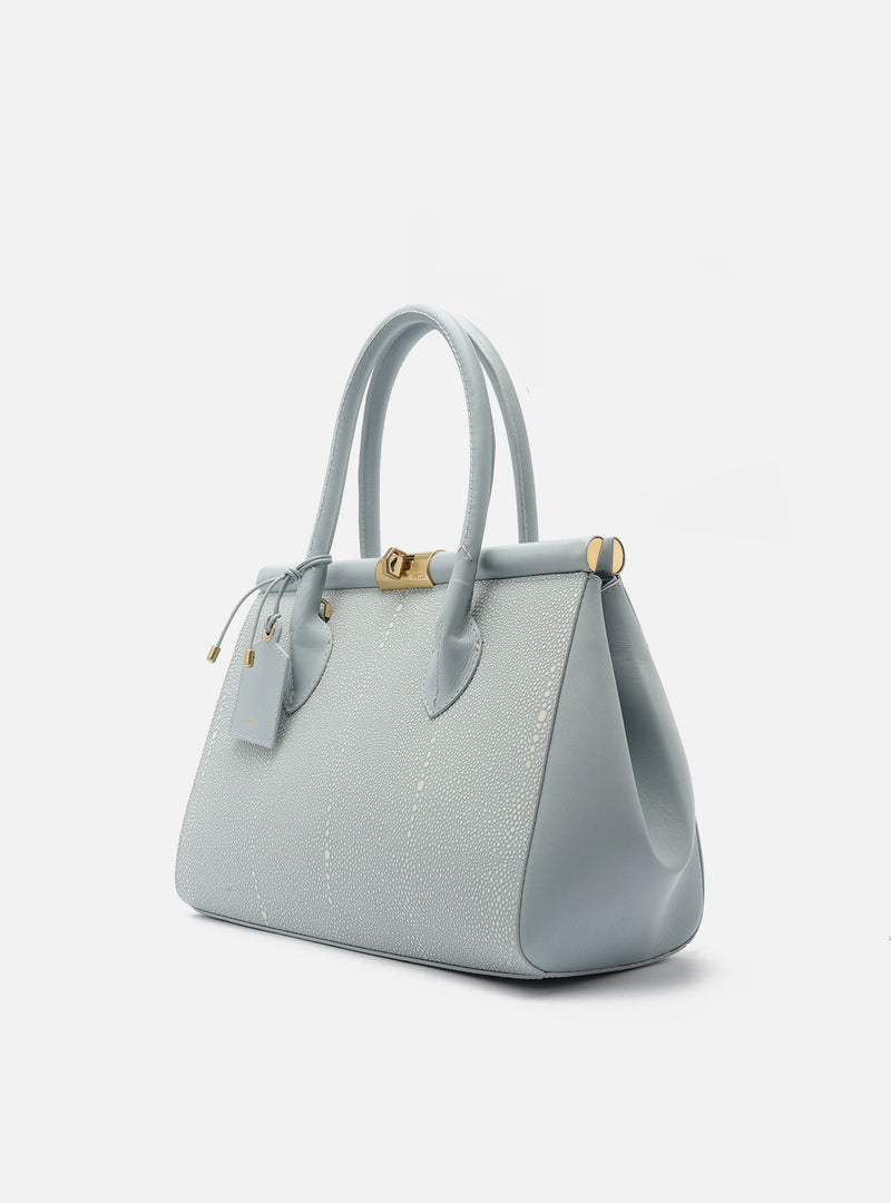 Morgan Large Leather Tote Handbags U/26