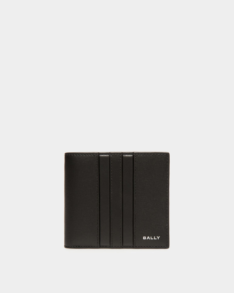 Mythos Bifold In Black Recycled Leather