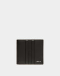 Mythos Bifold In Black Recycled Leather