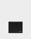 Mythos Bifold Wallet In Black Recycled Leather