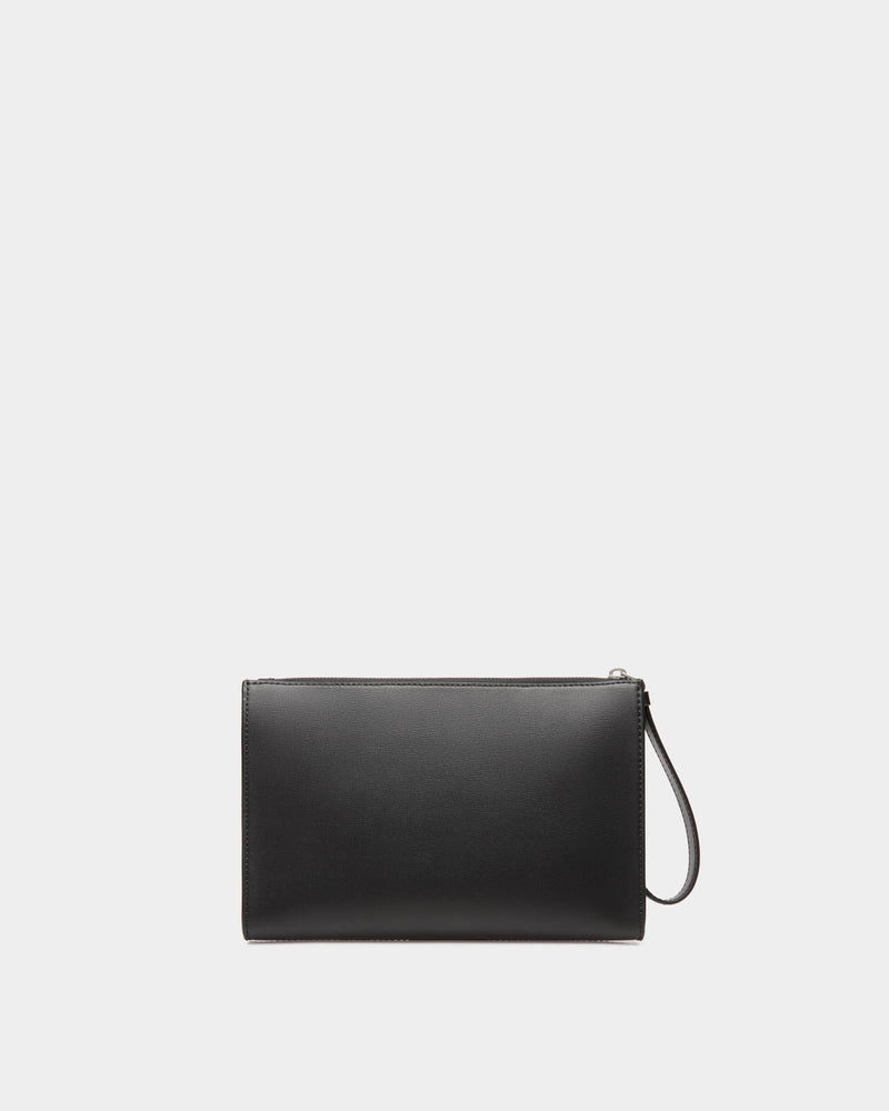 Mythos Pouch In Black Recycled Leather