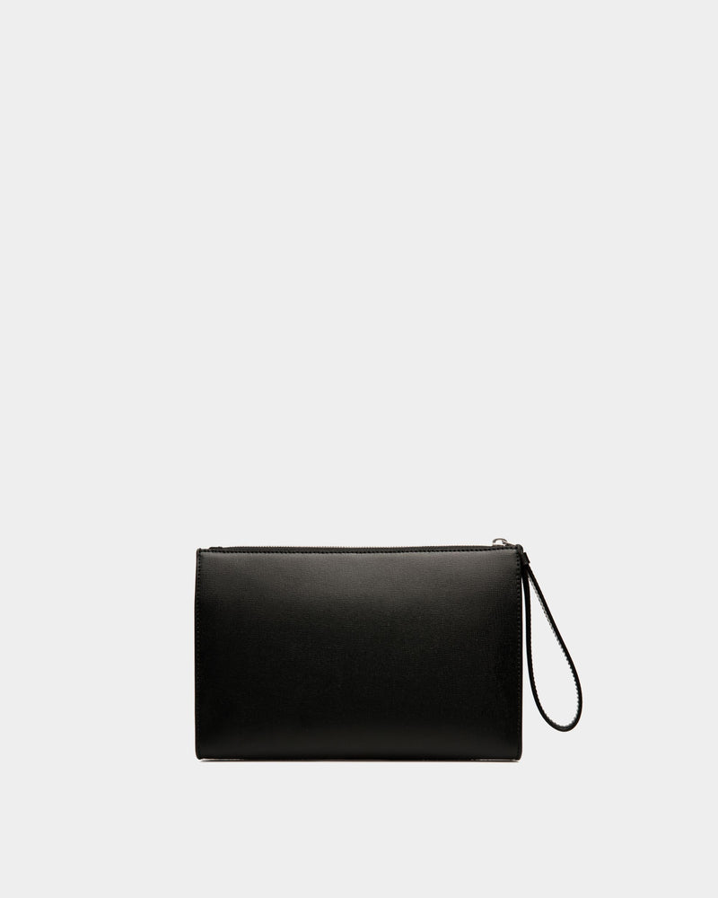 Mythos Pouch In Black Recycled Leather
