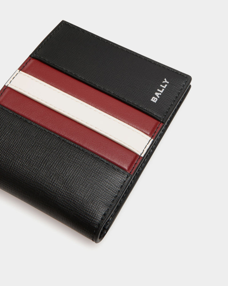 Mythos Wallet in Black Recycled Leather