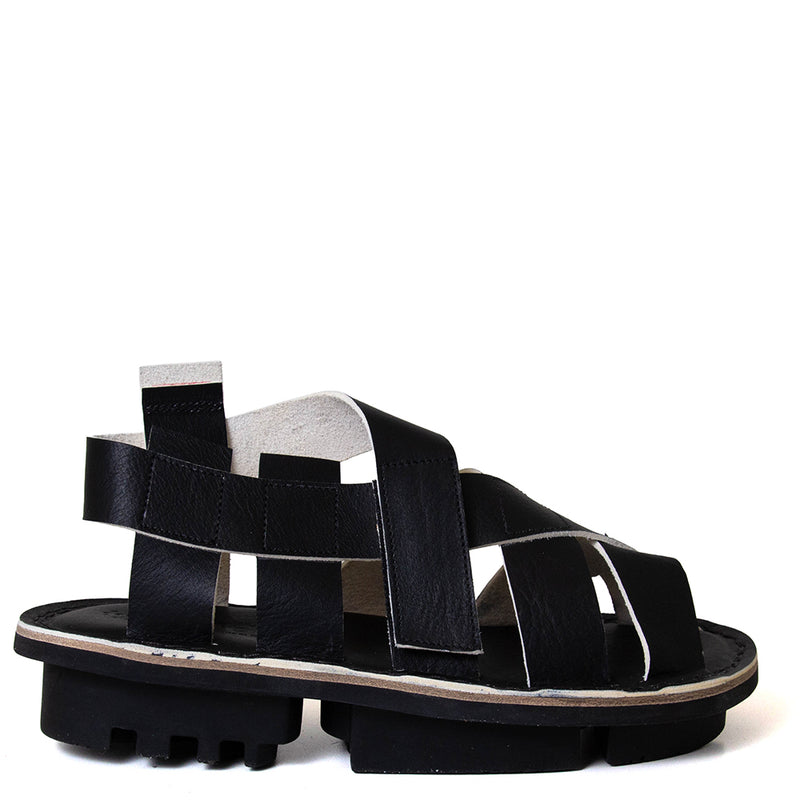 Network Women's Platform Leather Sandal