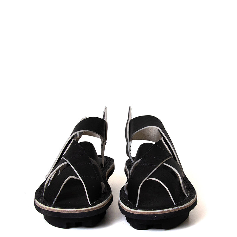 Network Women's Platform Leather Sandal