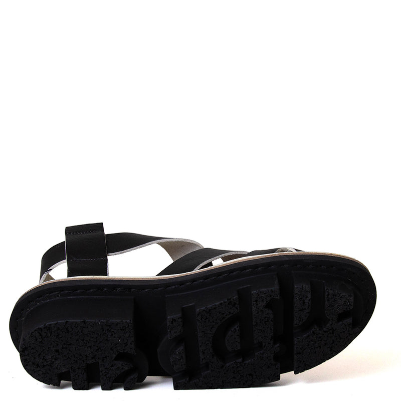 Network Women's Platform Leather Sandal