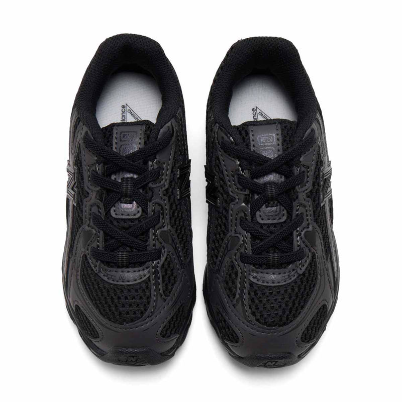 New Balance 740 Bungee Lace 'Black Cement' Toddler Shoes