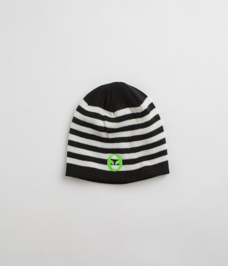 No Problemo Alien-O Reversible Beanie in Black Multi