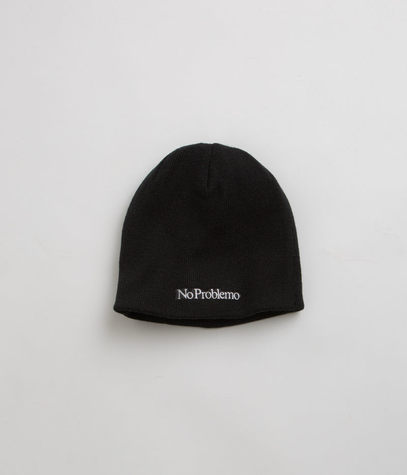 No Problemo Alien-O Reversible Beanie in Black Multi