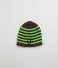No Problemo Alien-O Reversible Beanie in Brown Multi