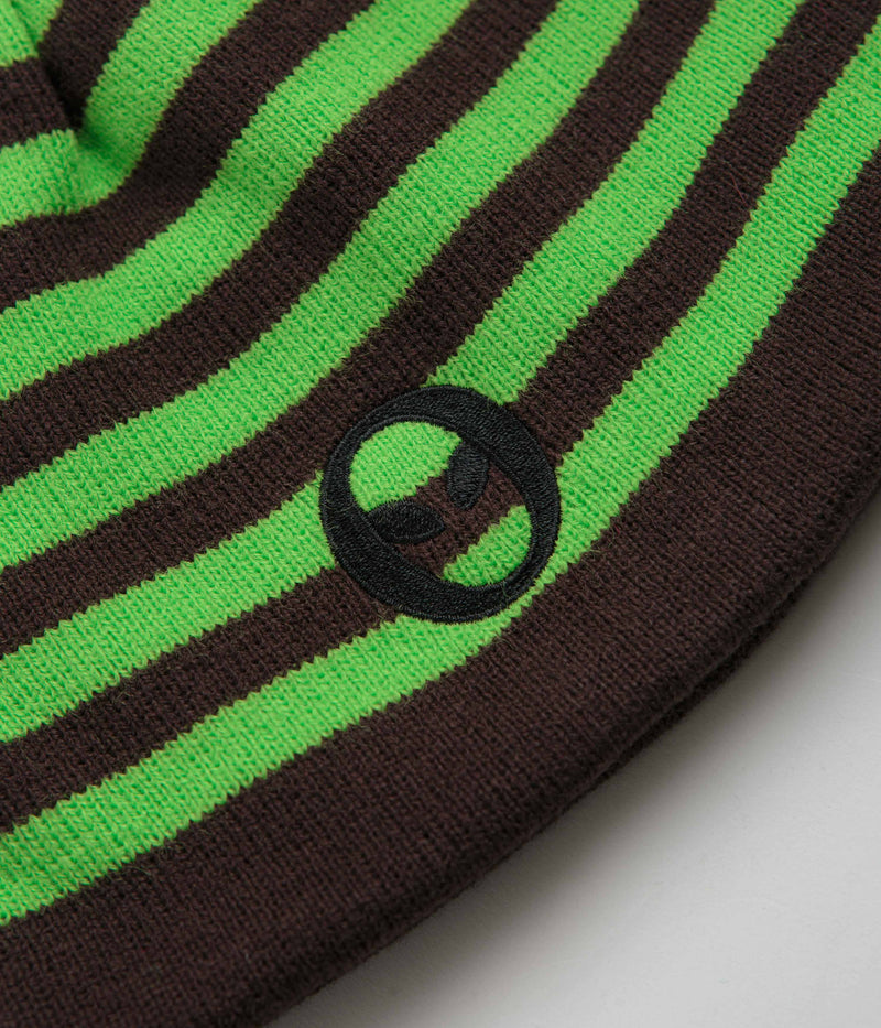 No Problemo Alien-O Reversible Beanie in Brown Multi