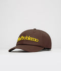 No Problemo Logo Cap in Brown