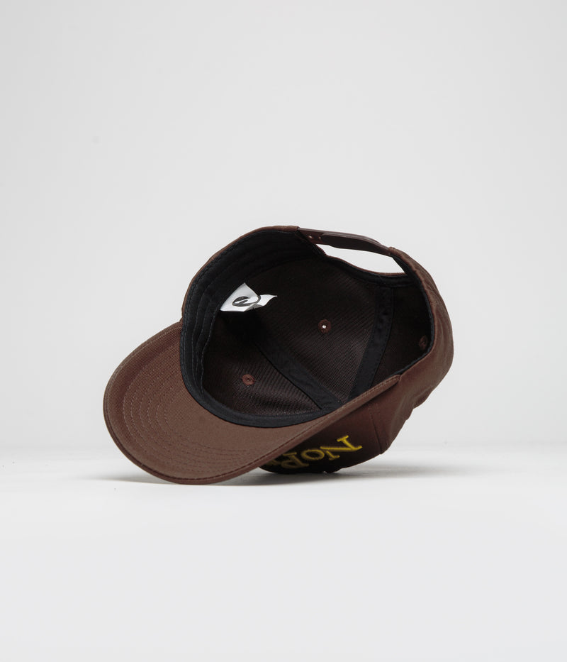 No Problemo Logo Cap in Brown