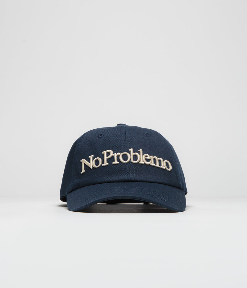 No Problemo Logo Cap in Navy