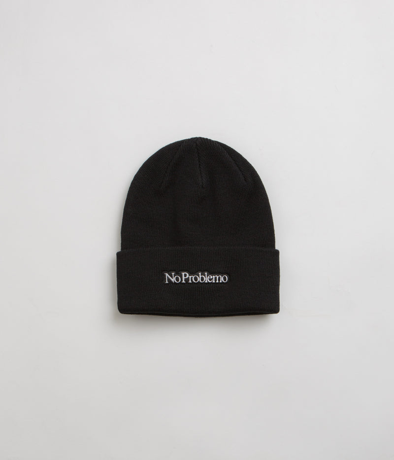 No Problemo Mini Problemo Beanie in Black