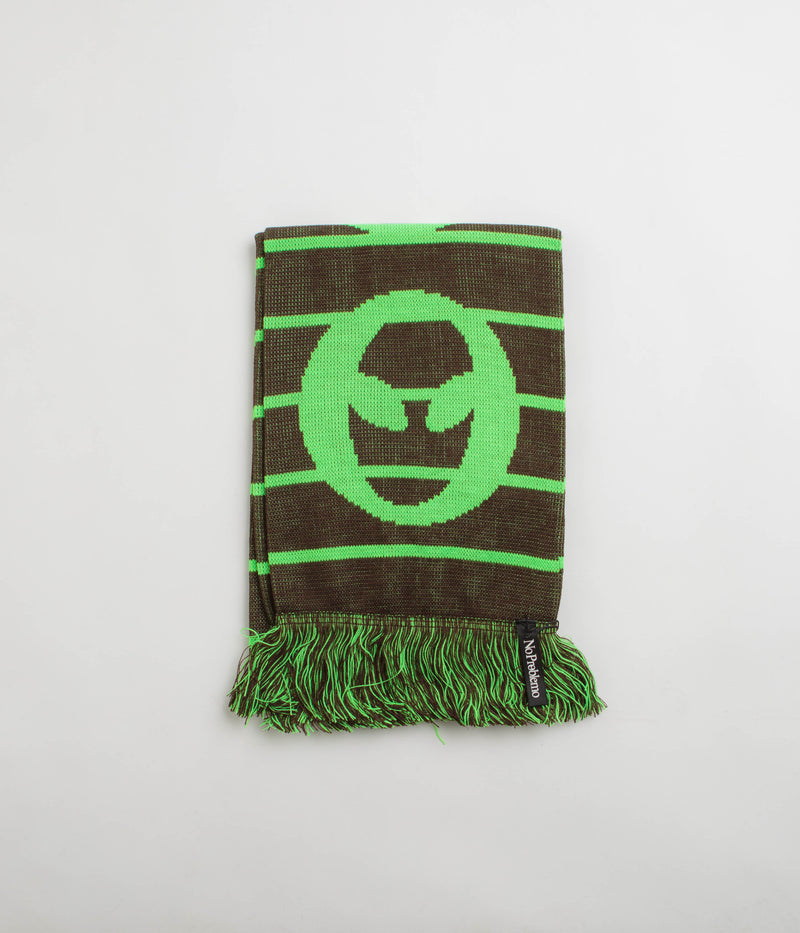 No Problemo Striped Scarf in Olive