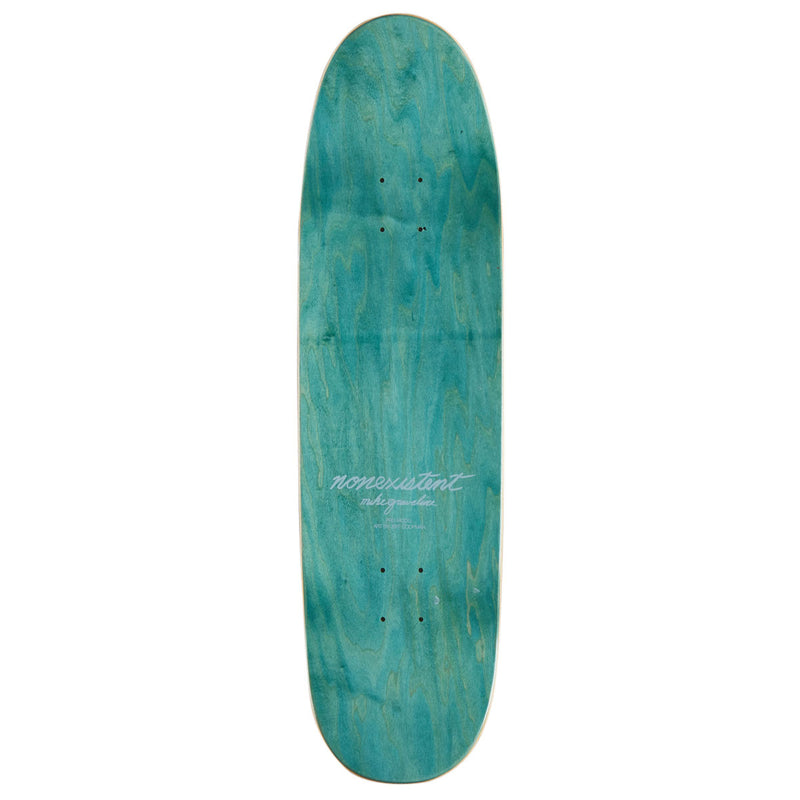 Nonexistent Mike Graveline Computer Pro Hybrid Football Shape Skateboard Deck - 8.75"