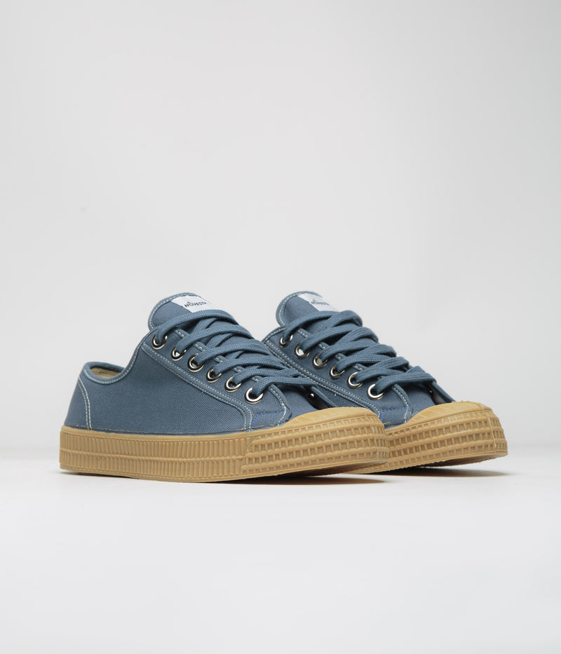 Novesta Star Master Contrast Stitch Shoes in 9F Blue