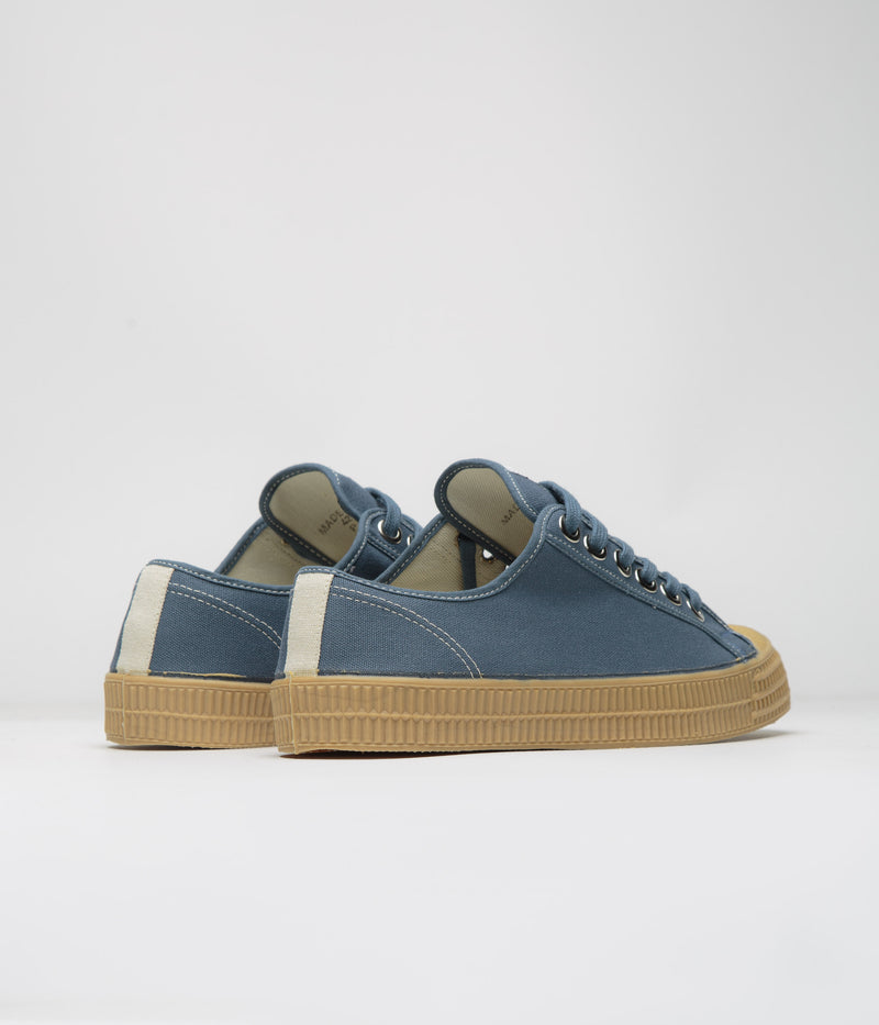 Novesta Star Master Contrast Stitch Shoes in 9F Blue
