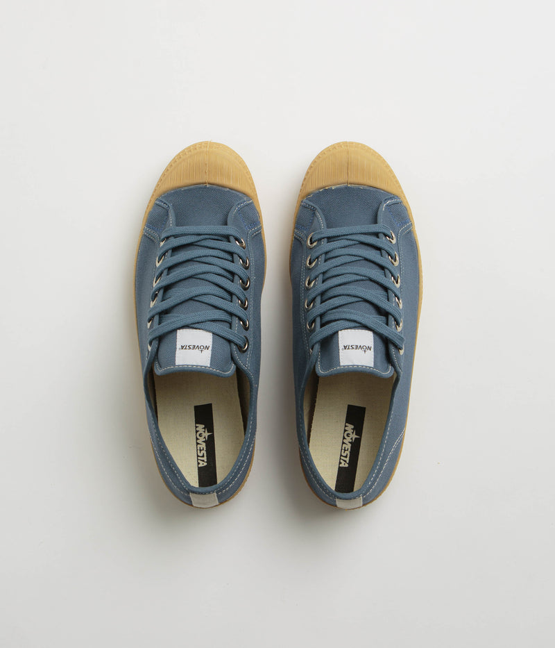 Novesta Star Master Contrast Stitch Shoes in 9F Blue