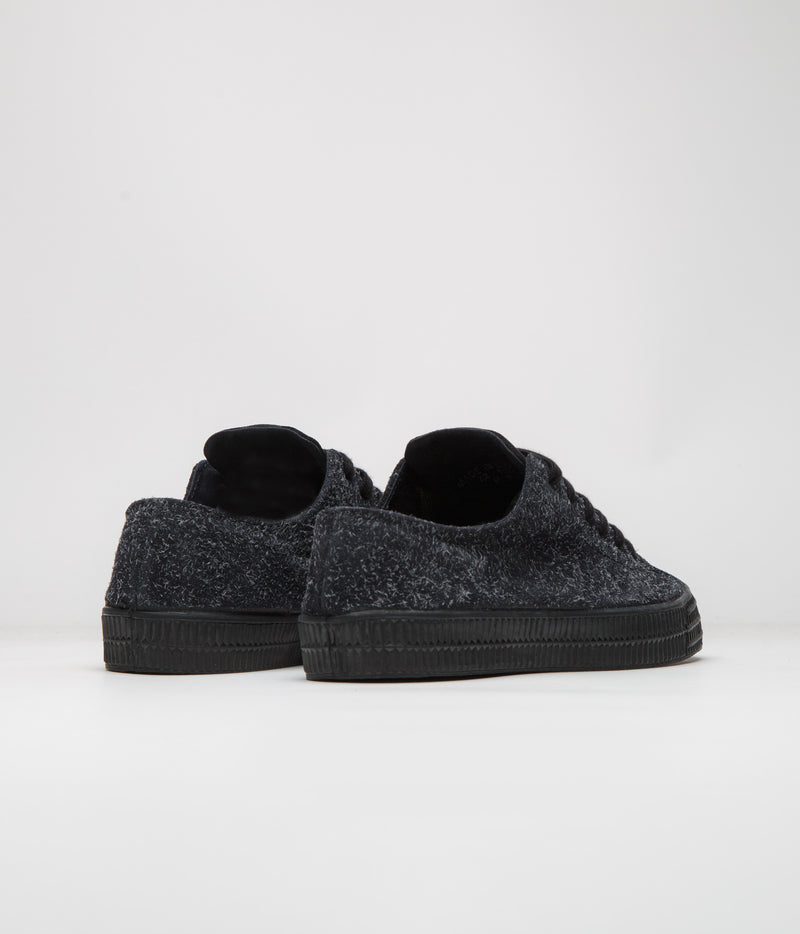 Novesta Star Master Hairy Suede Shoes in Black