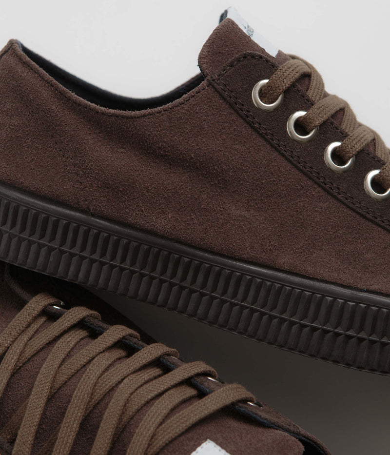 Novesta Star Master Suede Shoes in Double Brown