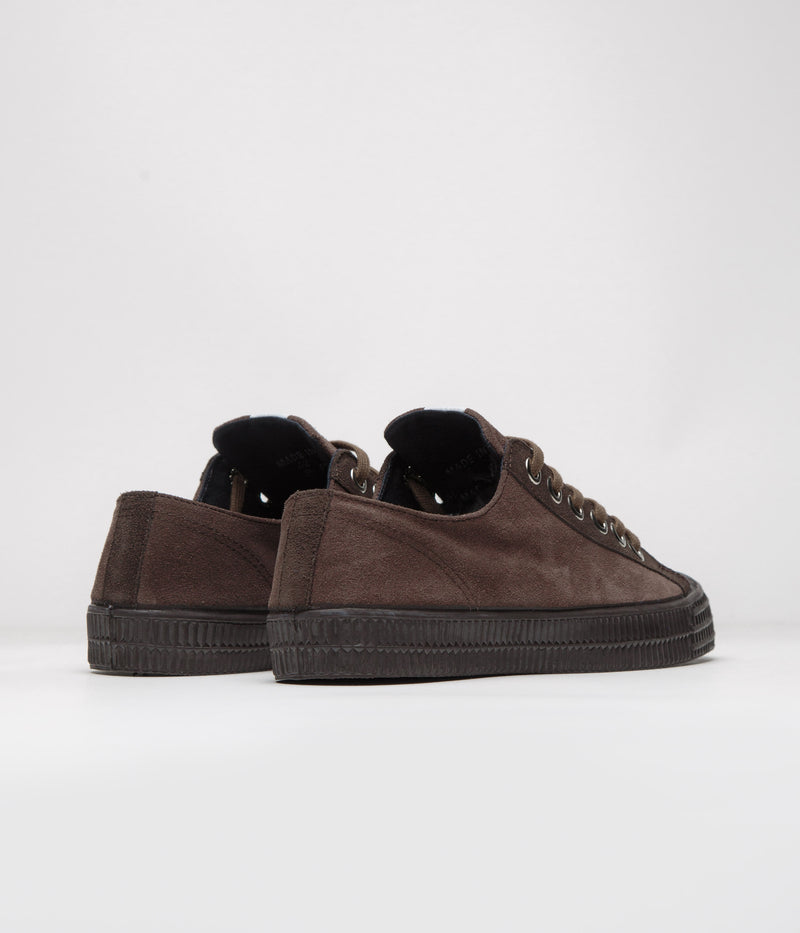 Novesta Star Master Suede Shoes in Double Brown