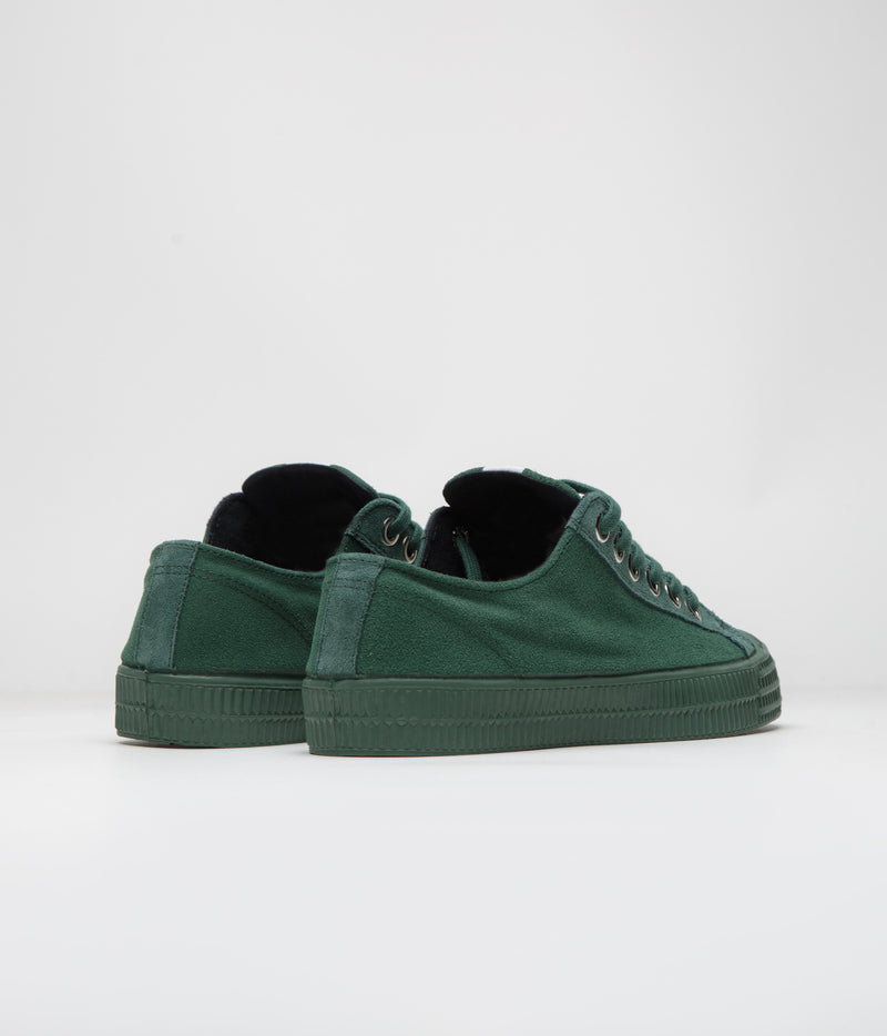 Novesta Star Master Suede Shoes in Double Green
