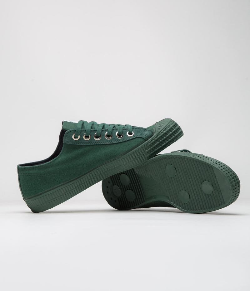 Novesta Star Master Suede Shoes in Double Green