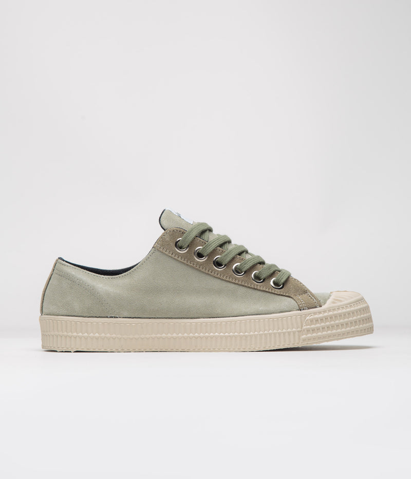 Novesta Star Master Suede Shoes in Olive and Military