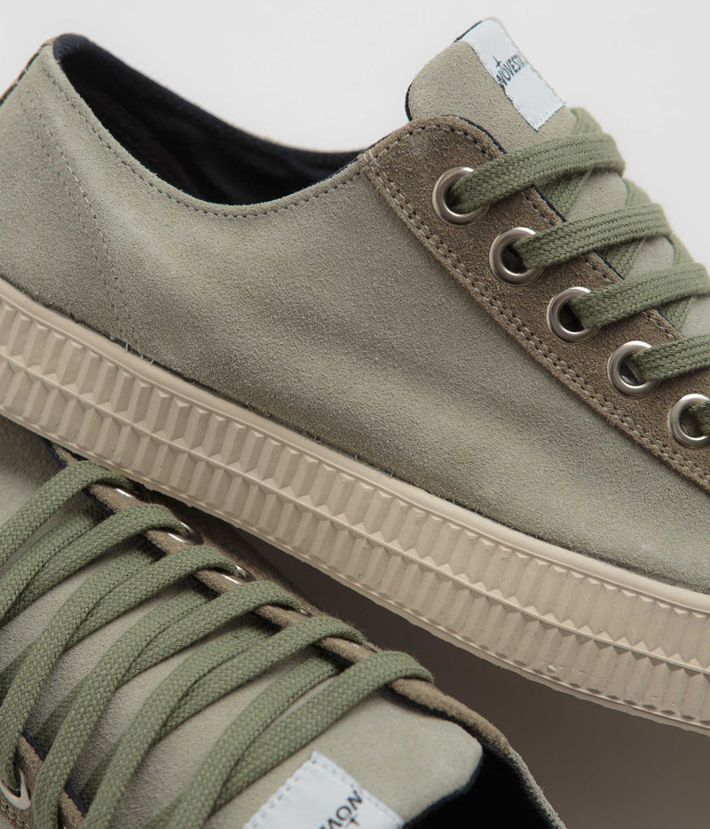Novesta Star Master Suede Shoes in Olive and Military