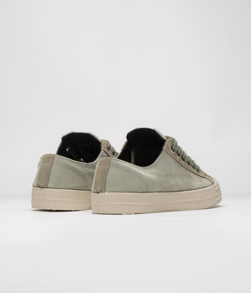 Novesta Star Master Suede Shoes in Olive and Military