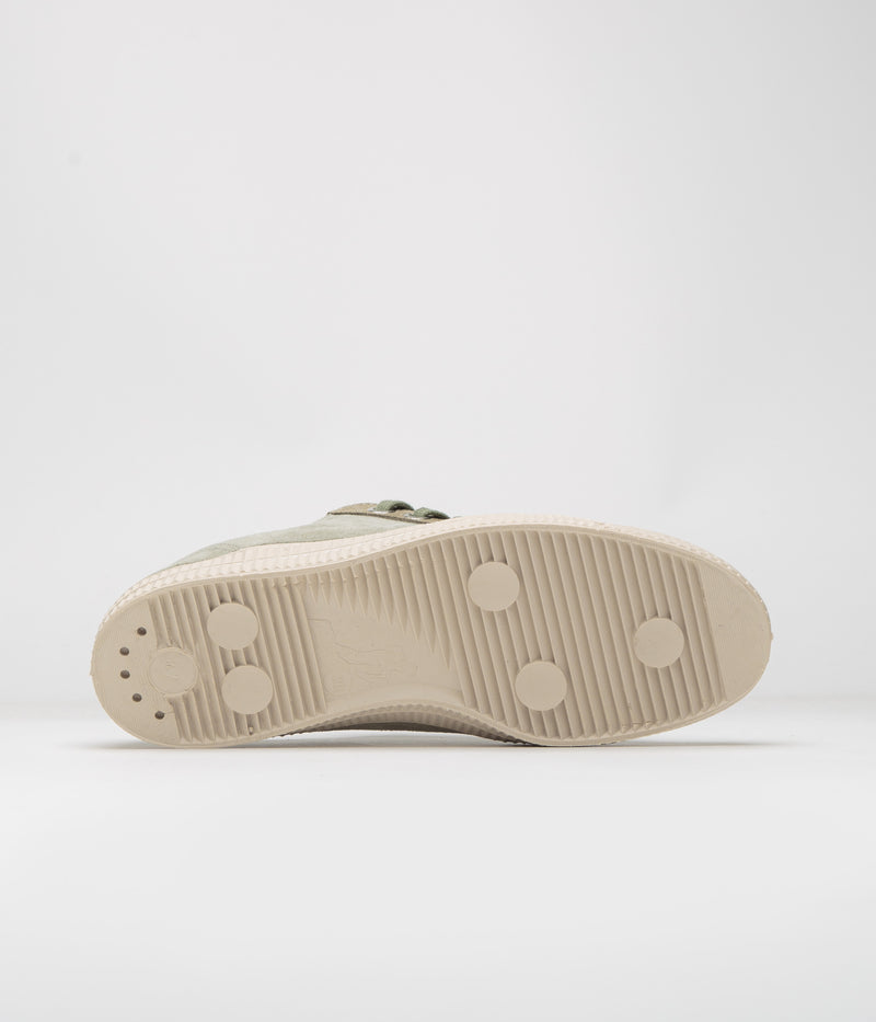 Novesta Star Master Suede Shoes in Olive and Military