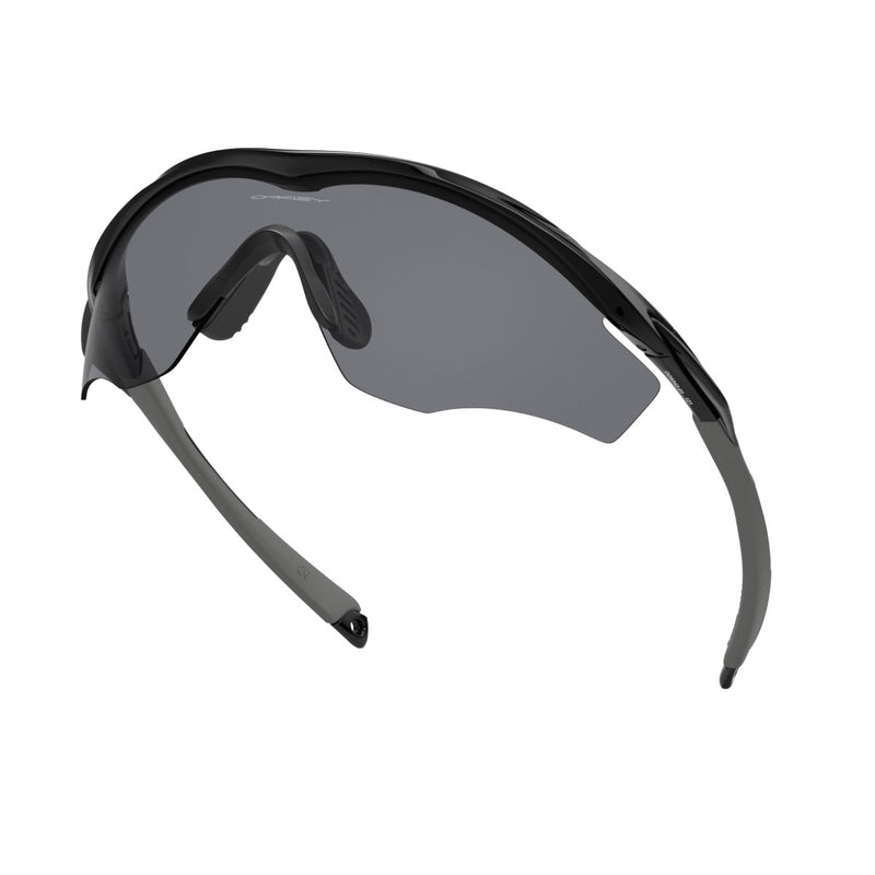Oakley M2 Frame XL Sunglasses - Polished Black/Grey Lens