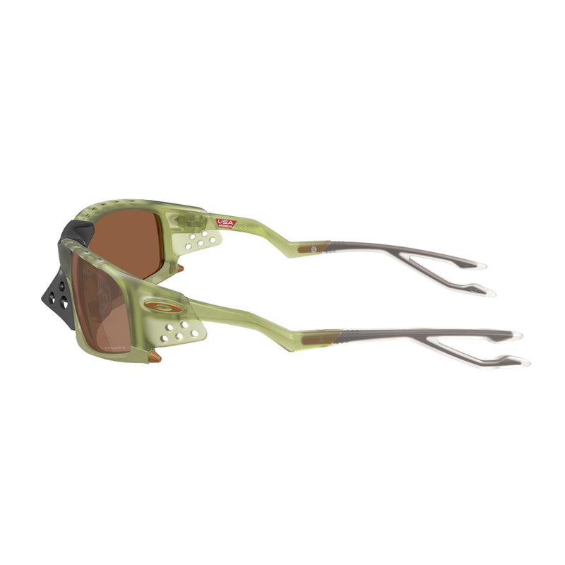 Oakley Plantaris SQ Sunglasses - Matte Trans Fern/PRIZM Tungsten Lens