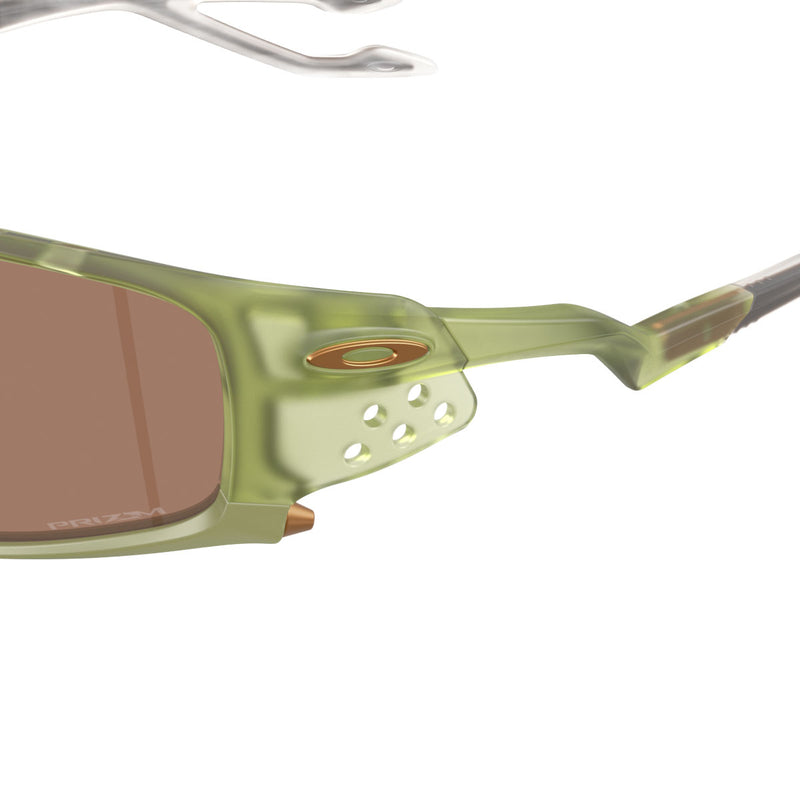 Oakley Plantaris SQ Sunglasses - Matte Trans Fern/PRIZM Tungsten Lens
