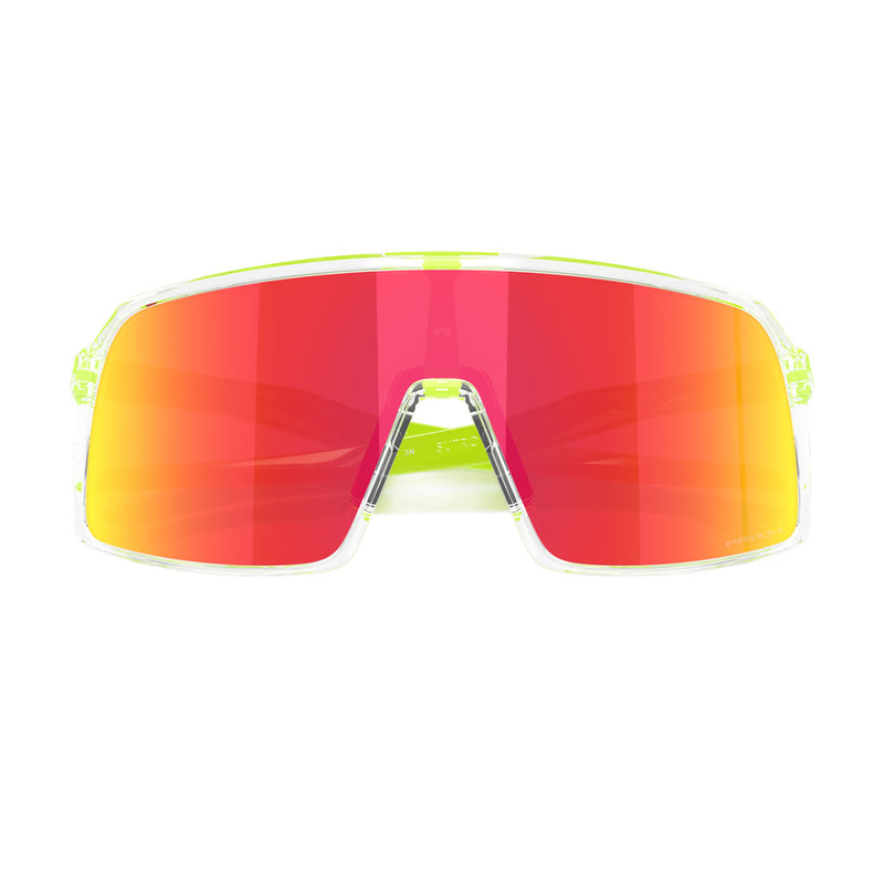 Oakley Sutro Sunglasses - Clear/PRIZM Ruby Lens