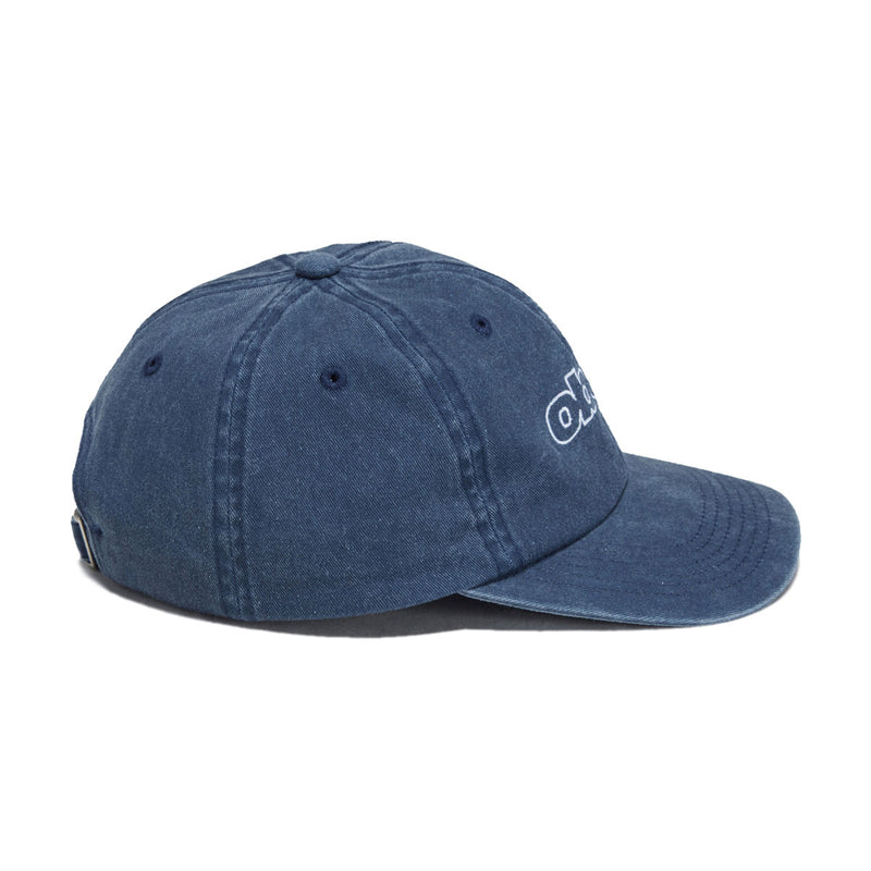 Obey Pigment Slanted 6 Panel Snapback Hat - Pigment Navy