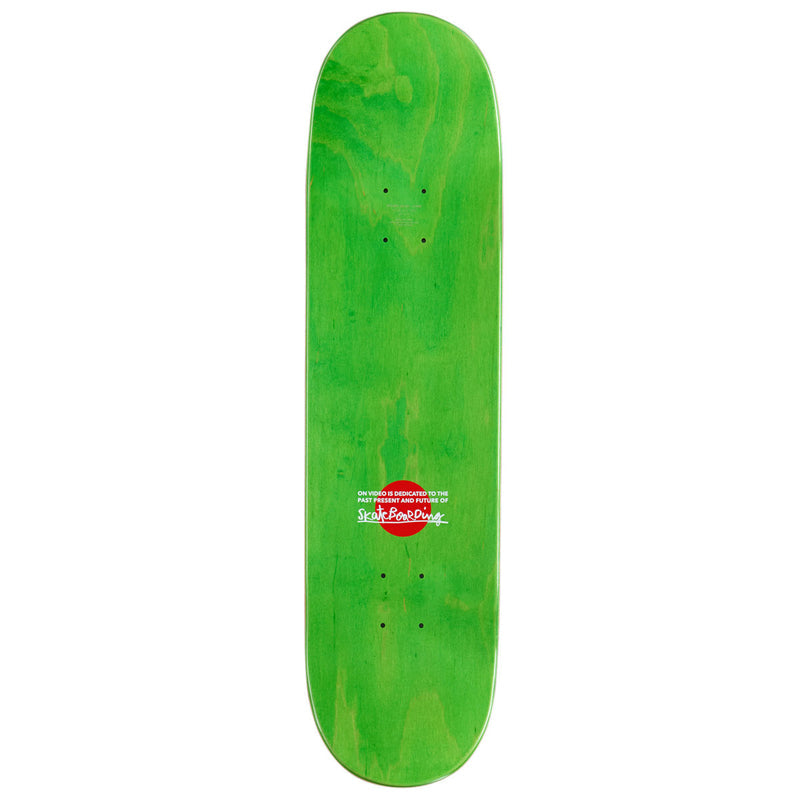 On Video Hubba Rocks Skateboard Deck - 8.375"